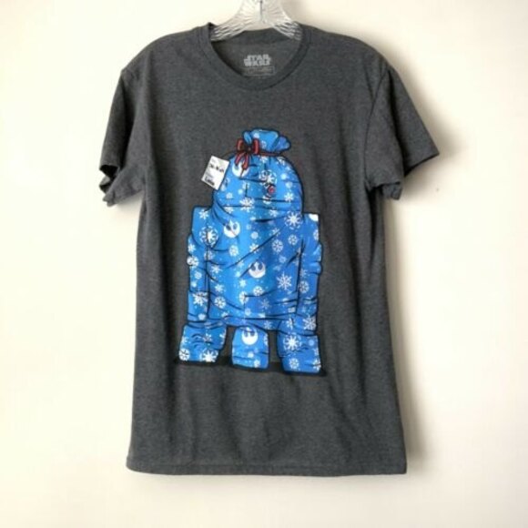 Star Wars R2D2 Women Size S Gift from Obi-Wan to Leila Tee - Picture 5 of 6